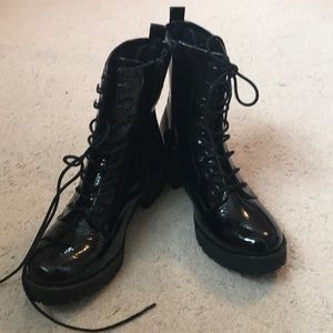 Madden girl combat boots